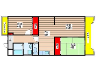 ピュア五反田の物件間取画像